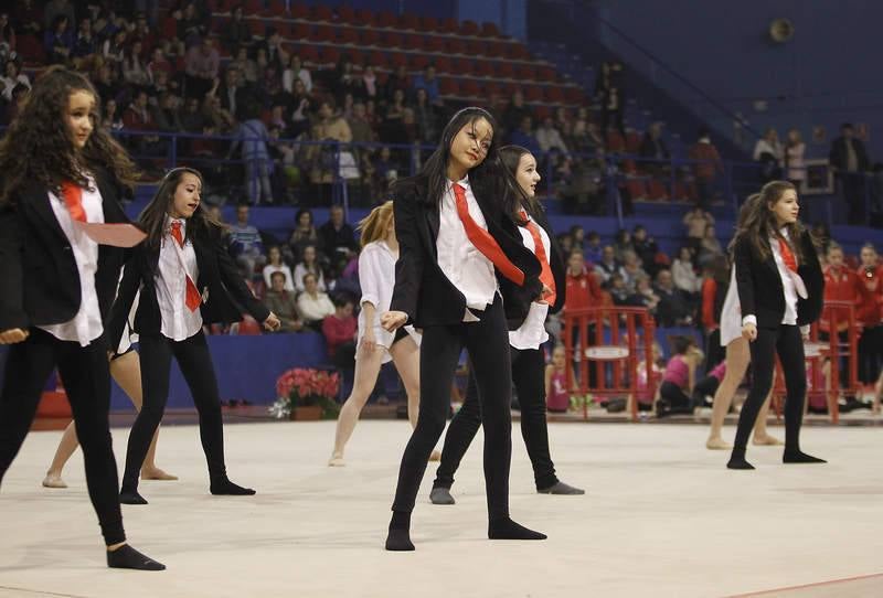 Homenaje a Sara Bayon y a la gimnasia rítmica palentina en Palencia