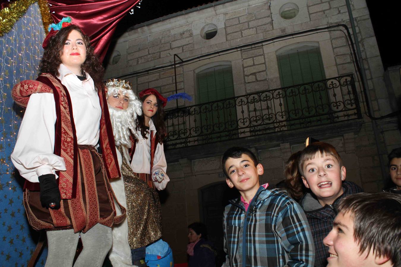 Cabalgata de los Reyes Magos en Campaspero.