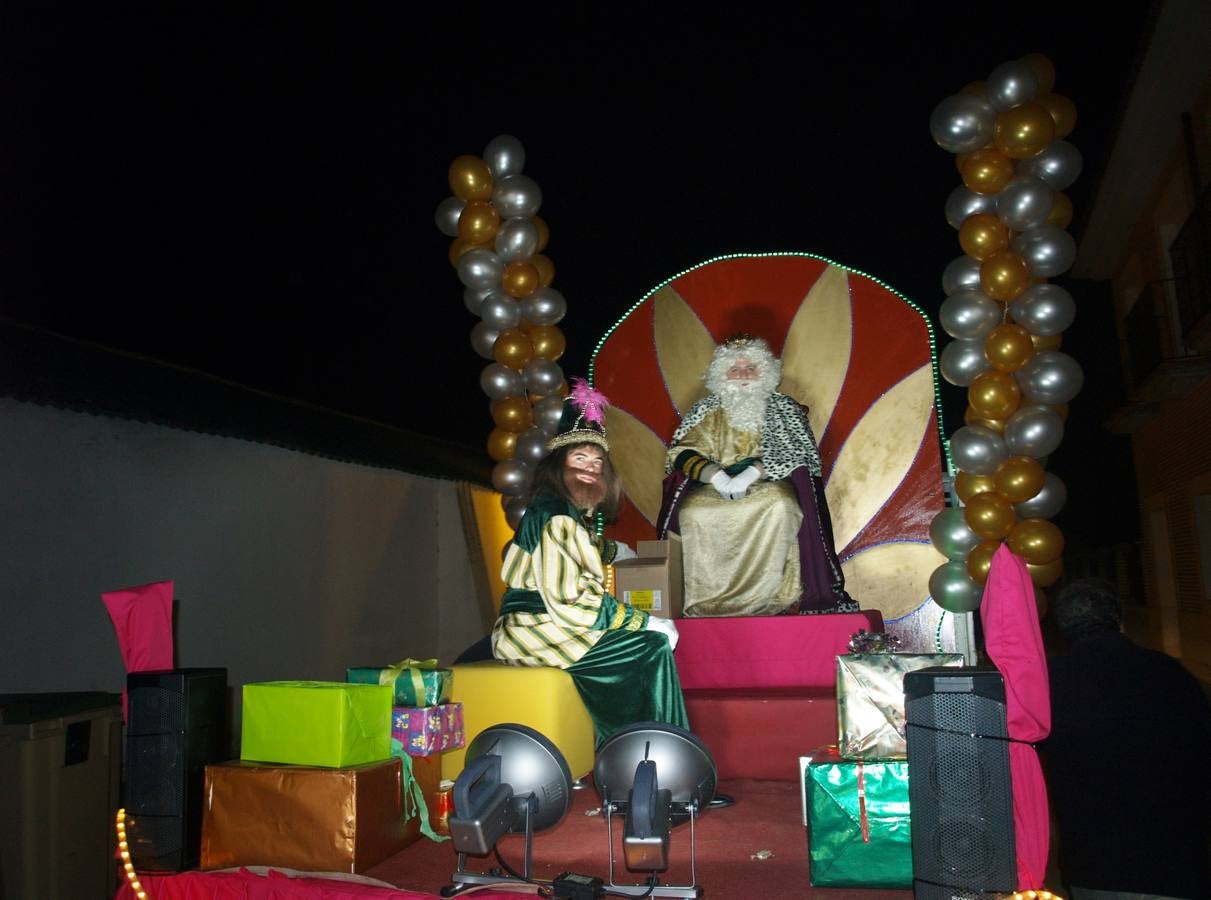 Cabalgata de los Reyes Magos en Pedrajas de San Esteban.