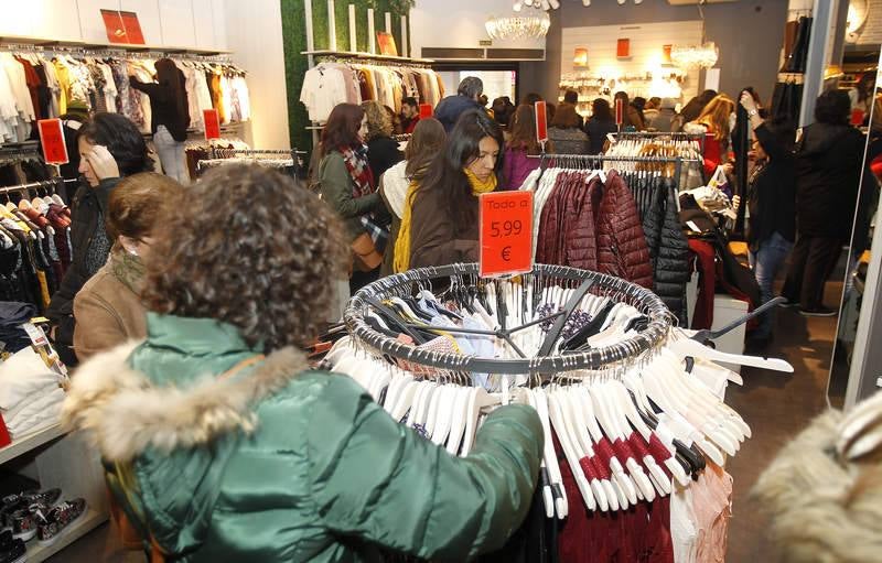 Comienzan las rebajas de invierno en Palencia