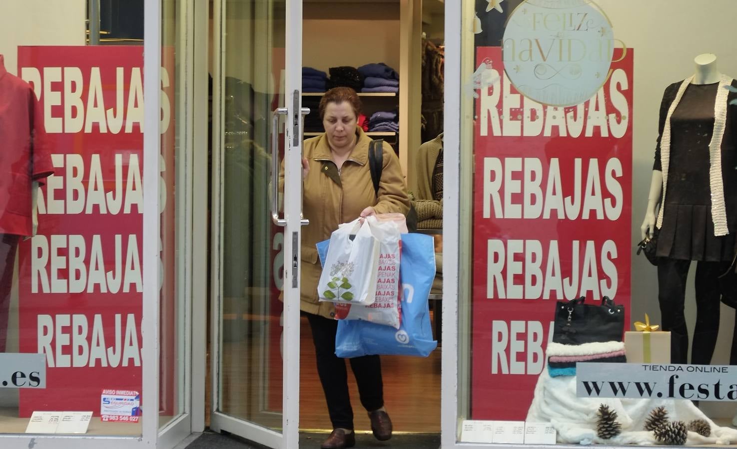 Comienzan las rebajas de invierno en Valladolid