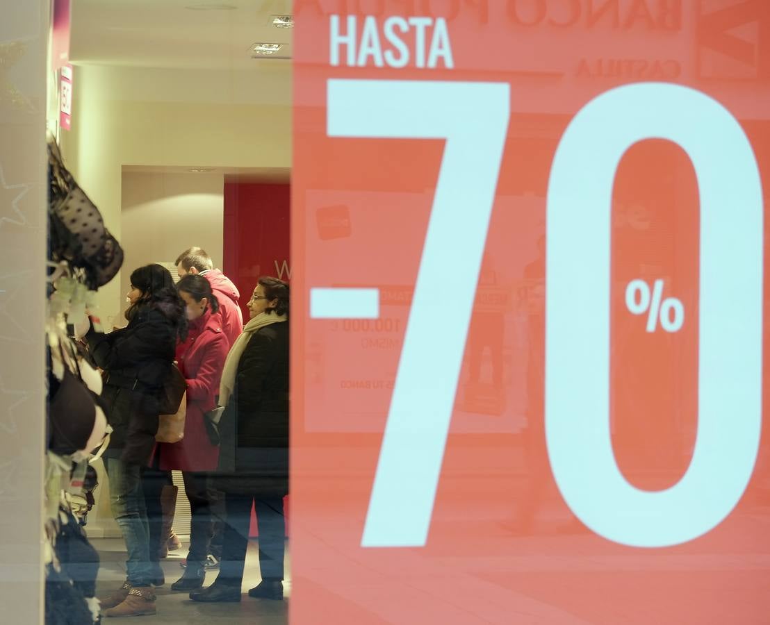 Comienzan las rebajas de invierno en Valladolid