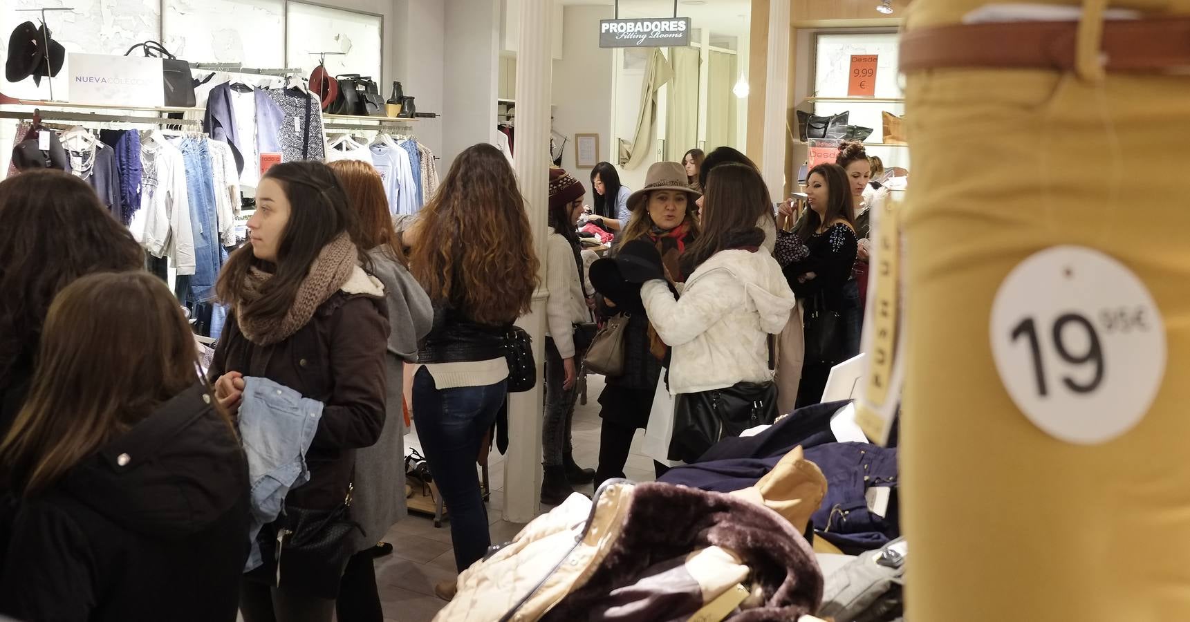 Comienzan las rebajas de invierno en Valladolid