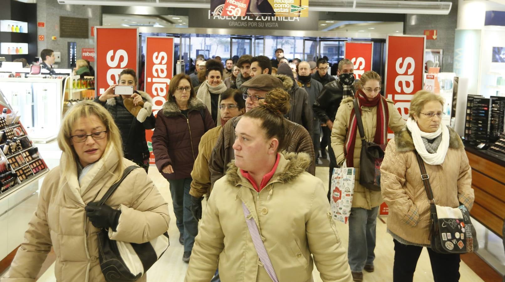 Comienzan las rebajas de invierno en Valladolid