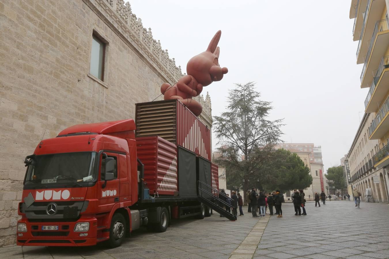 El museo nómada de arte contemporáneo llega a Valladolid