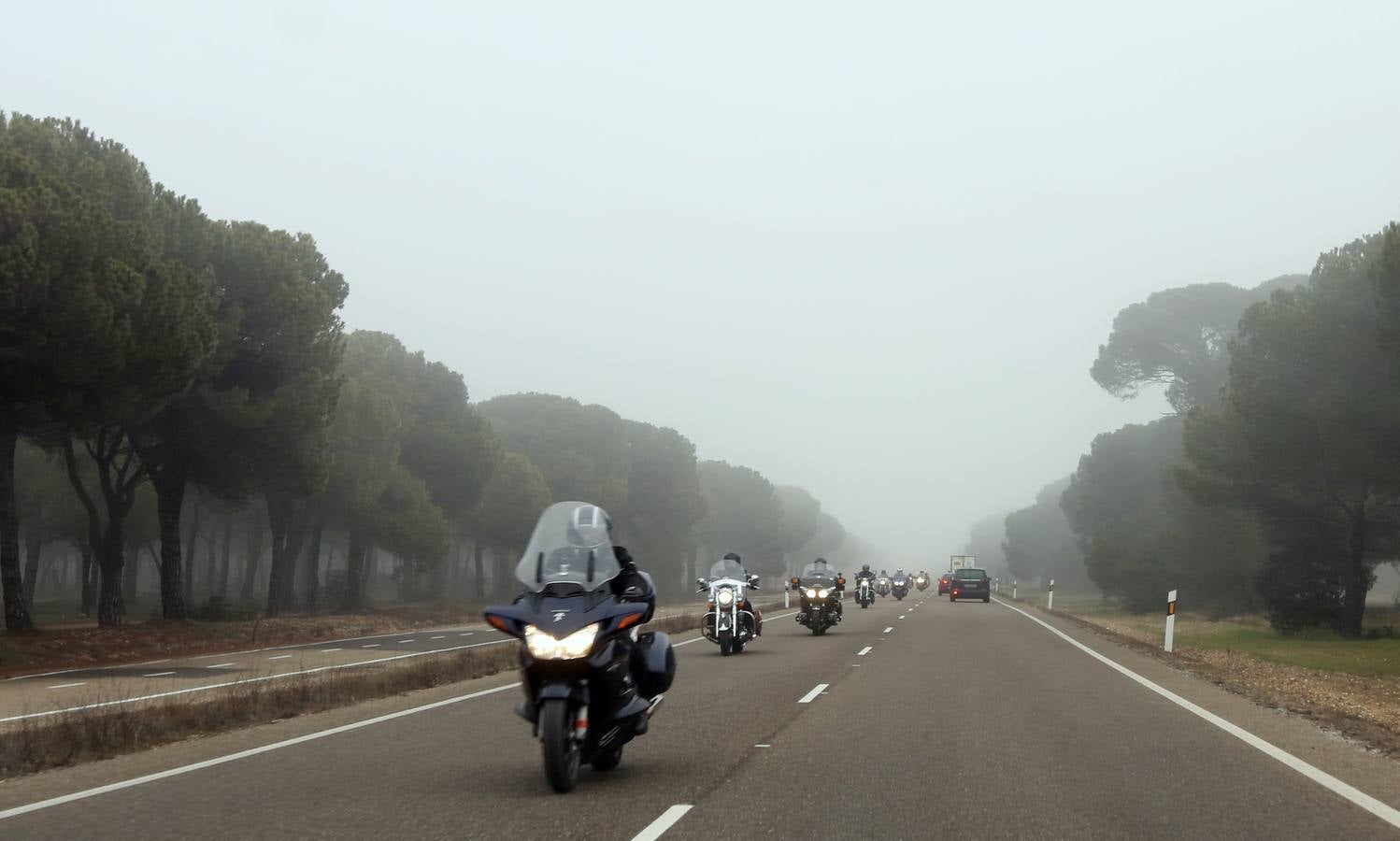 Ambiente motero en Valladolid sin Pingüinos