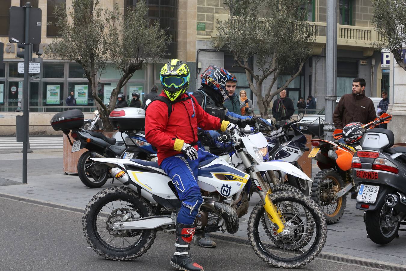 Ambiente motero en Valladolid sin Pingüinos