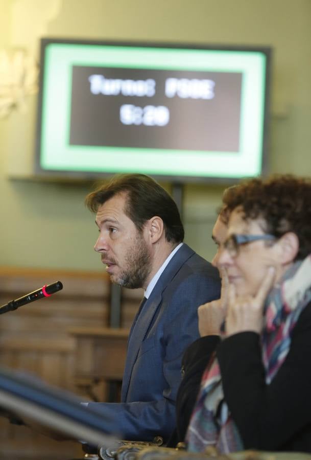 Pleno en el Ayuntamiento de Valladolid