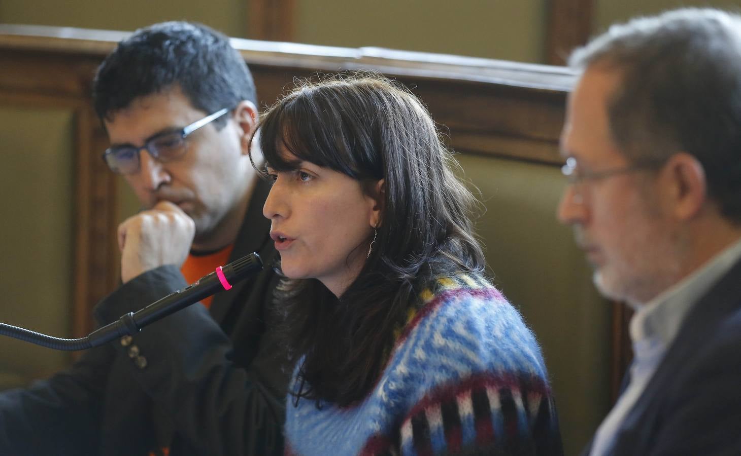 Pleno en el Ayuntamiento de Valladolid