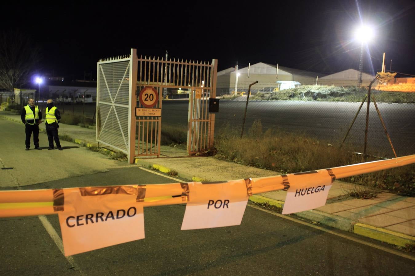 Huelga de los trabajadores de Nissan en Ávila