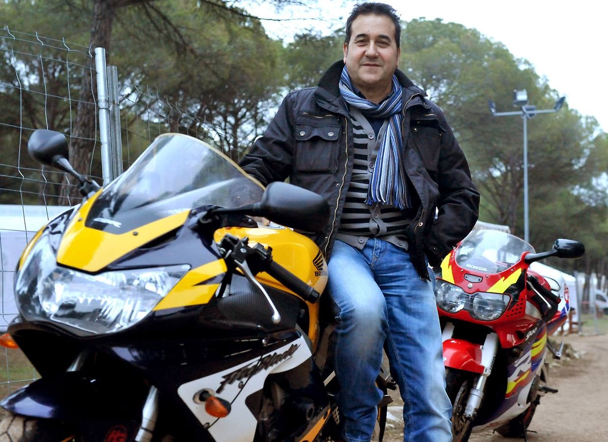 Preparativos para la concentración de motos de Motauros 2015