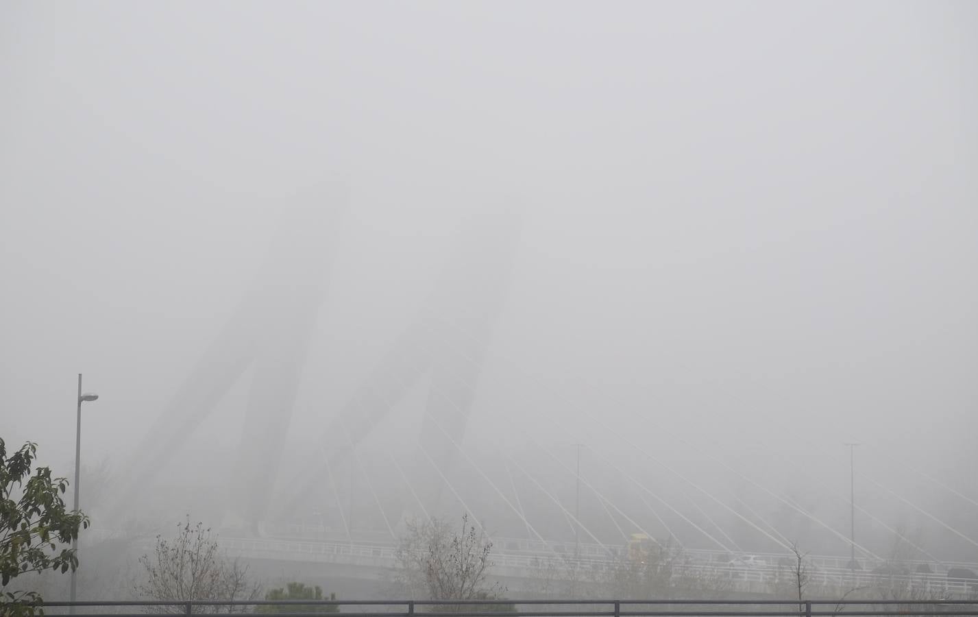 Niebla en Valladolid