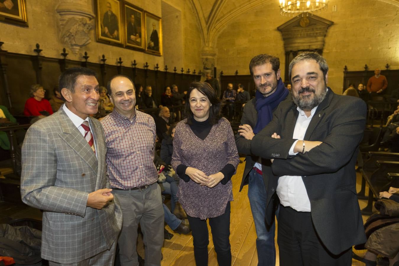 Fermín Herrero en el Aula de Cultura de El Norte de Castilla