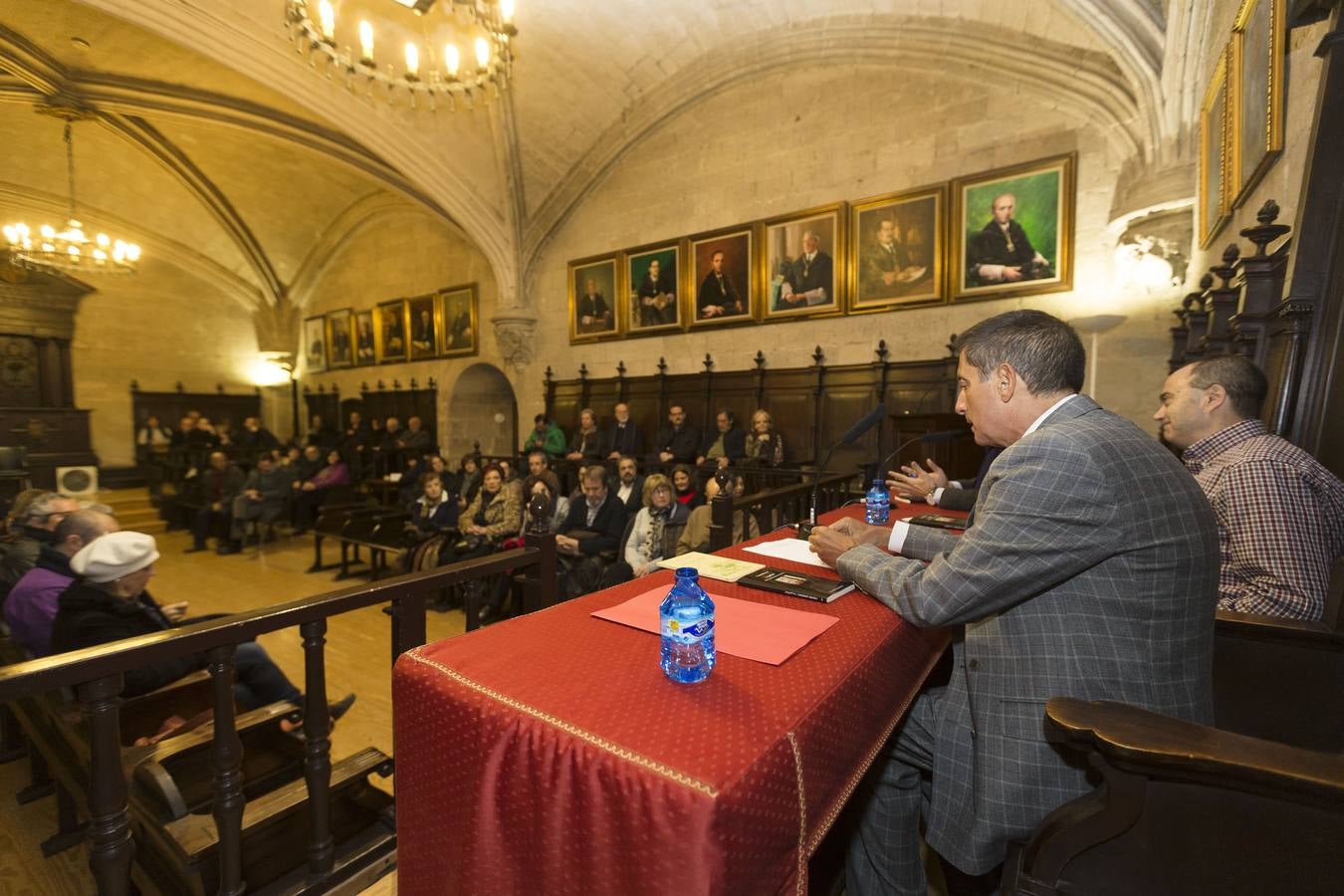 Fermín Herrero en el Aula de Cultura de El Norte de Castilla