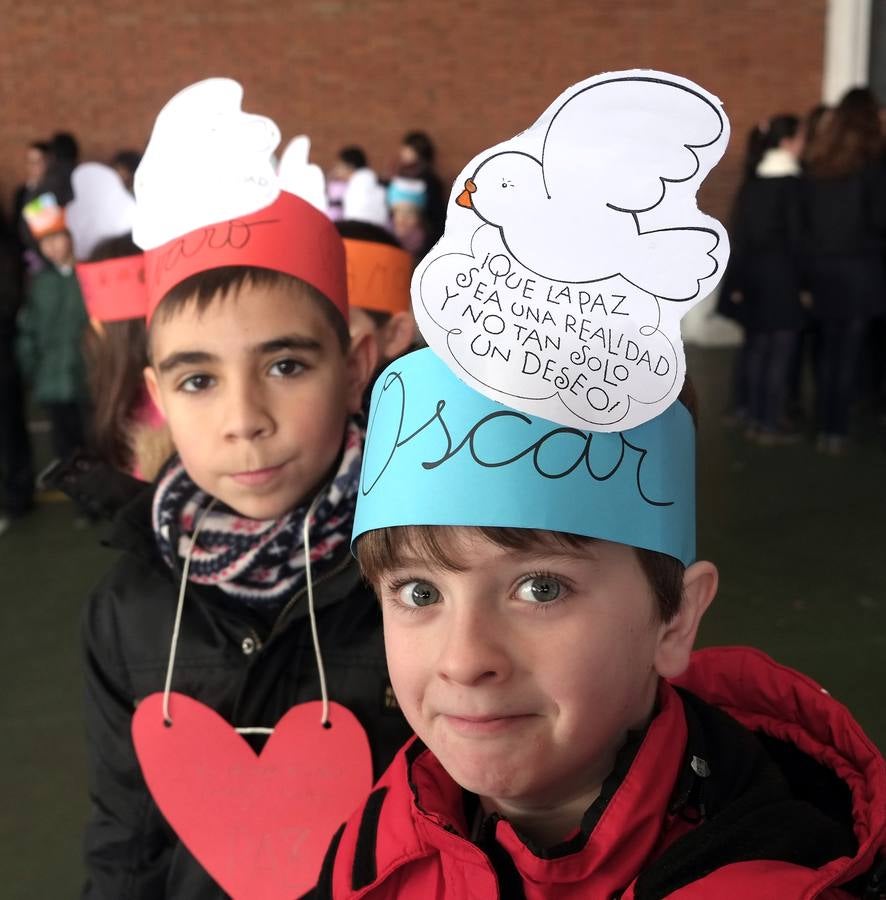 Celebración del Día de la Paz en el Colegio de las Huelgas.