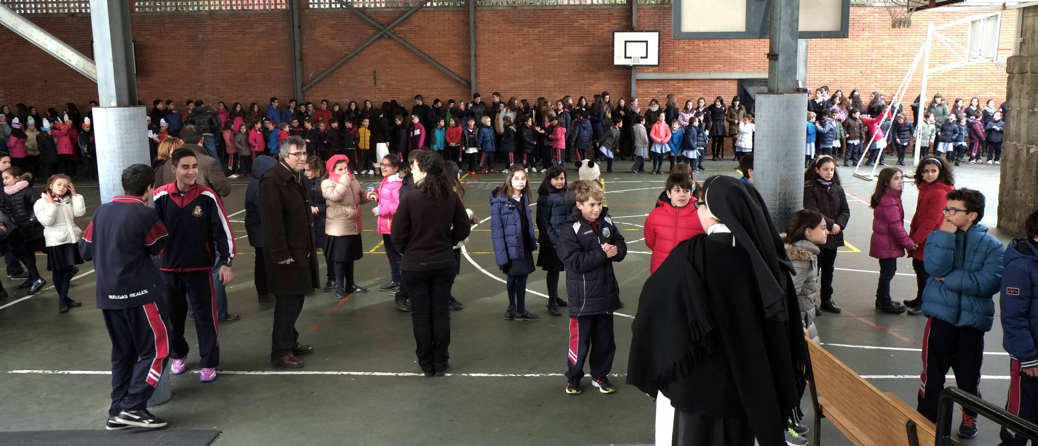 Celebración del Día de la Paz en el Colegio de las Huelgas.