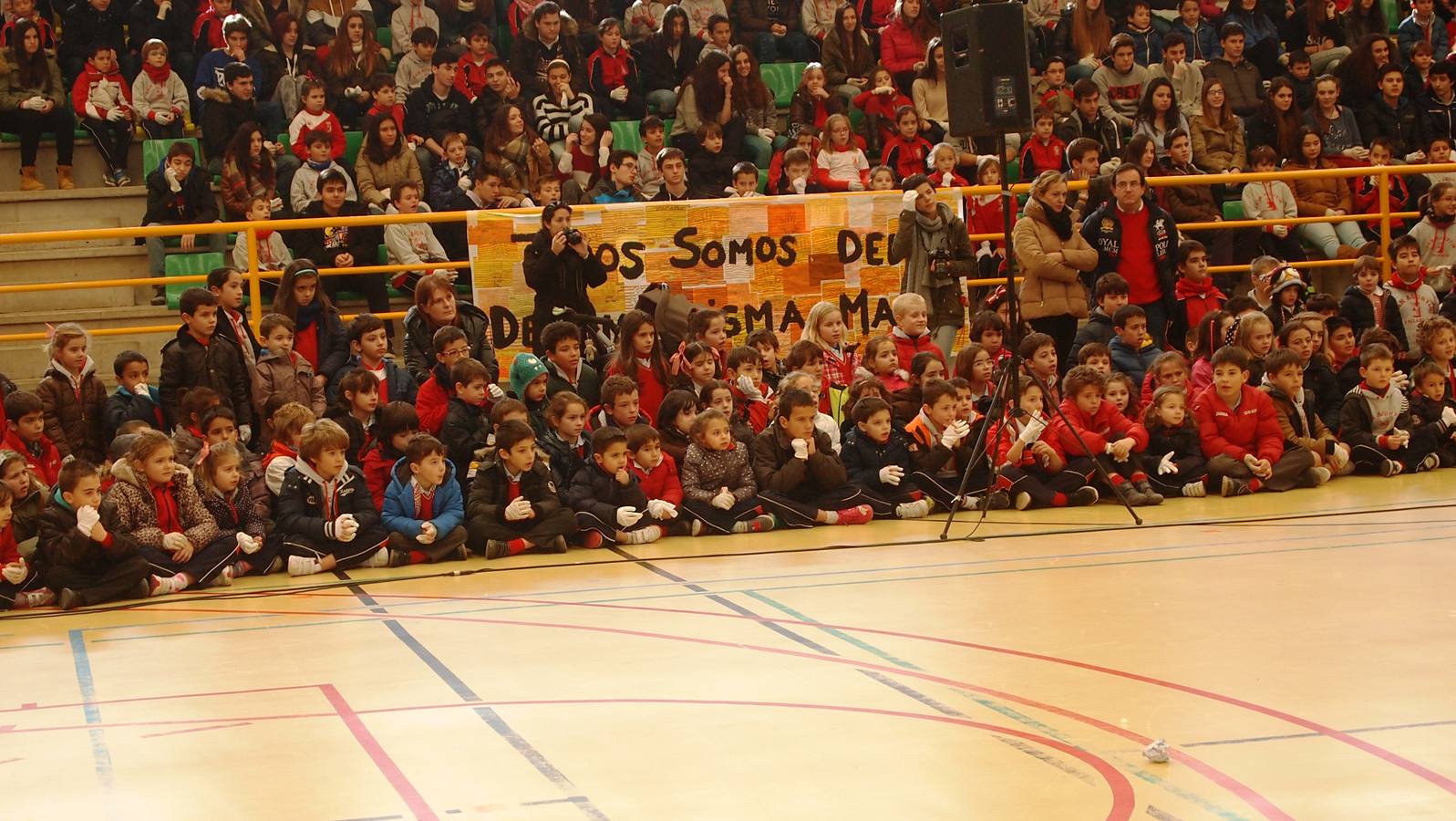 Acto en el colegio de San Agustín.