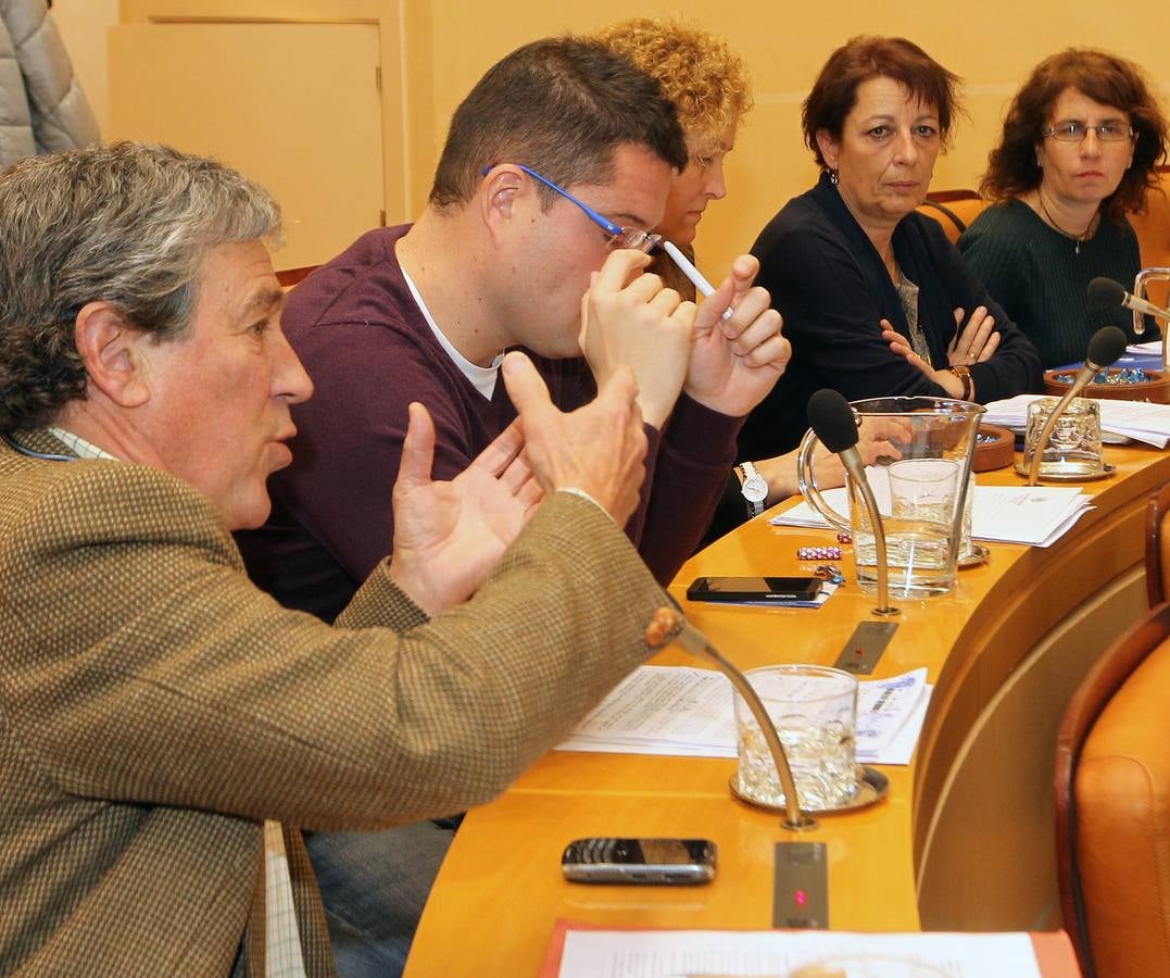Pleno en el Ayuntamiento de Segovia