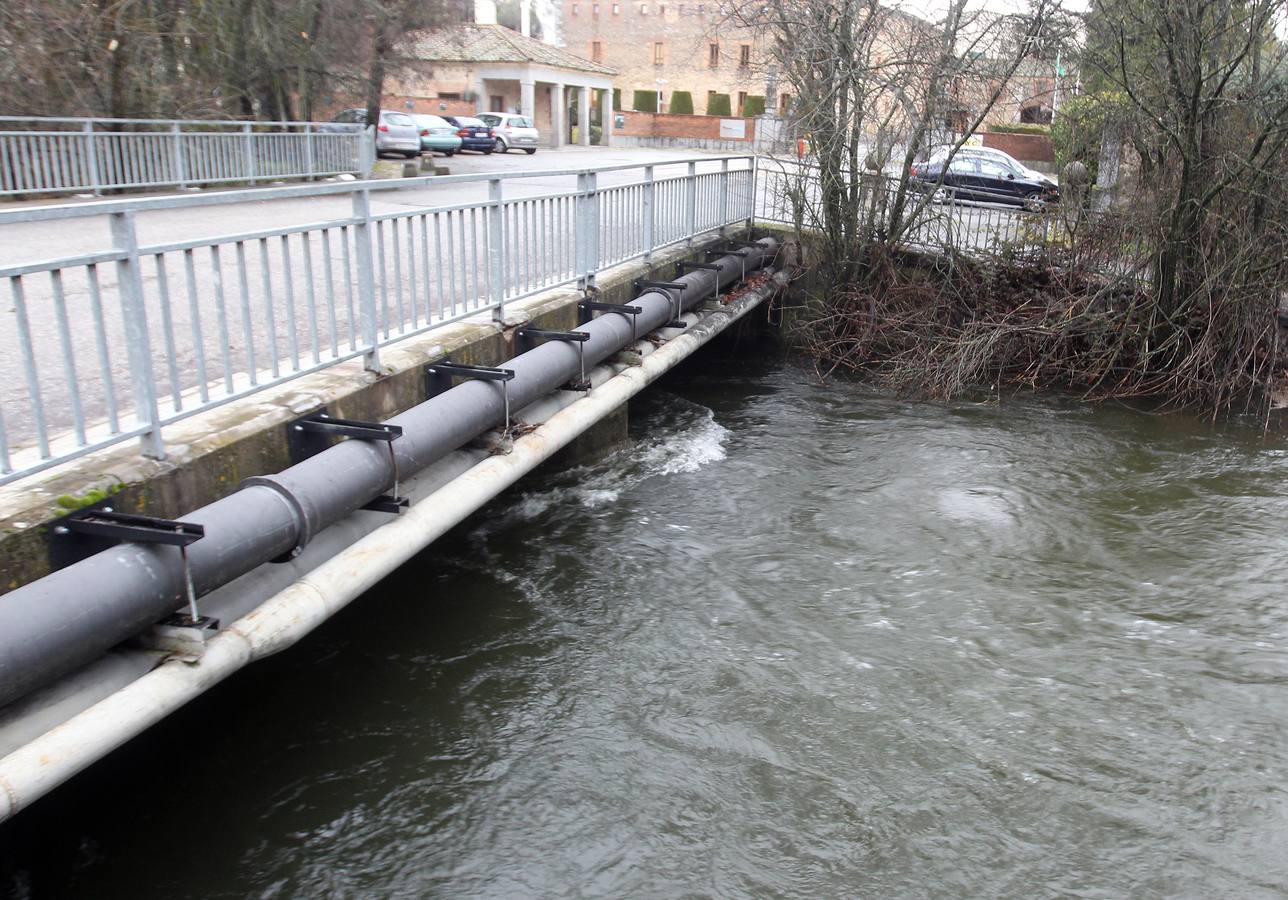 Temporal de lluvia y viento en Segovia