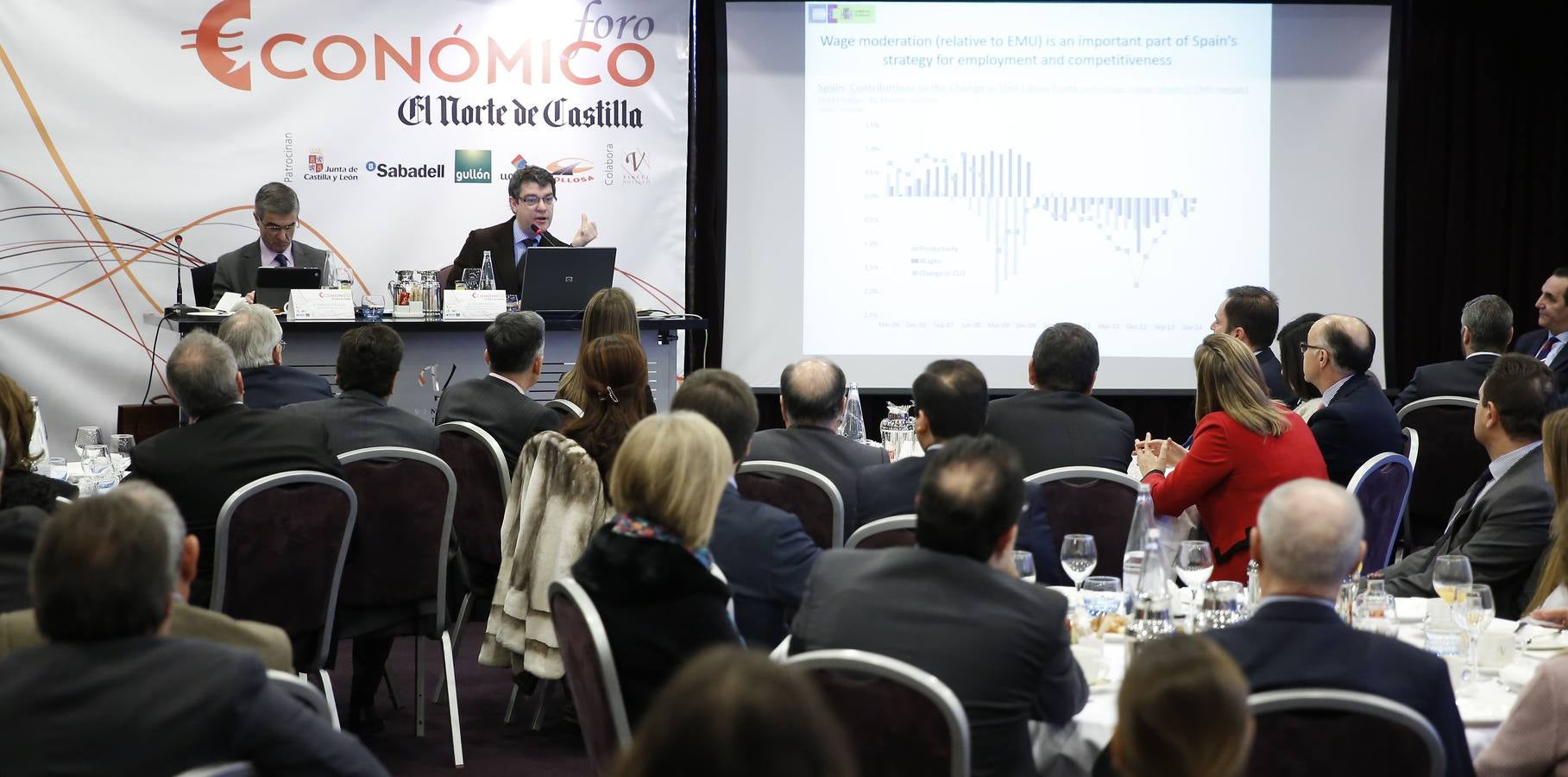 Álvaro Nadal en el Foro Económico de El Norte de Castilla