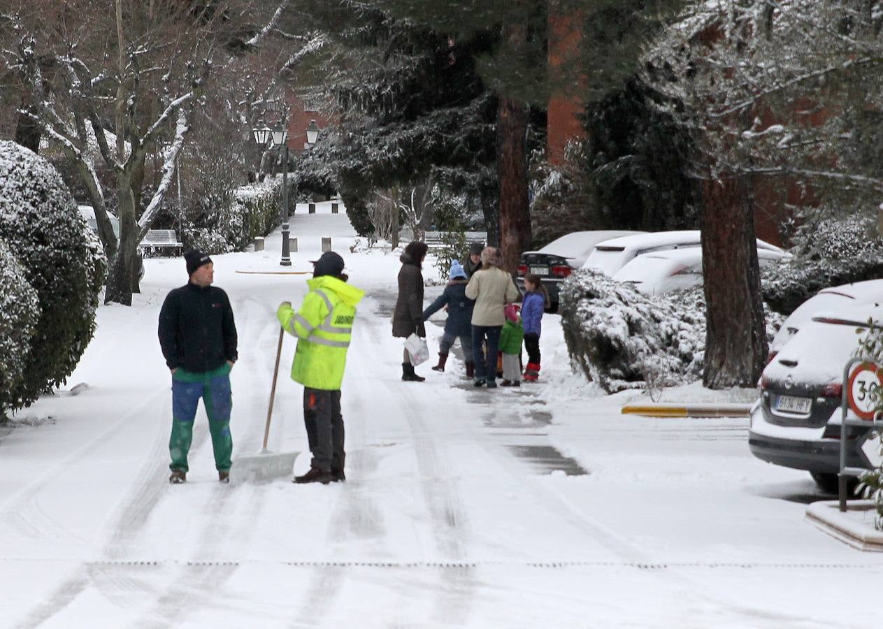 Nueva jornada de nieve en Segovia