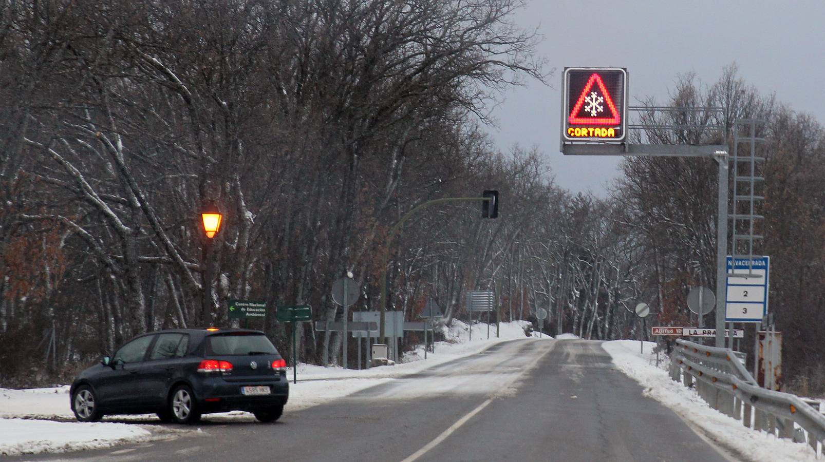 Nueva jornada de nieve en Segovia