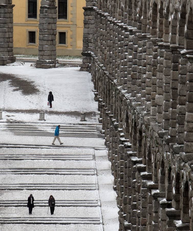 Nueva jornada de nieve en Segovia