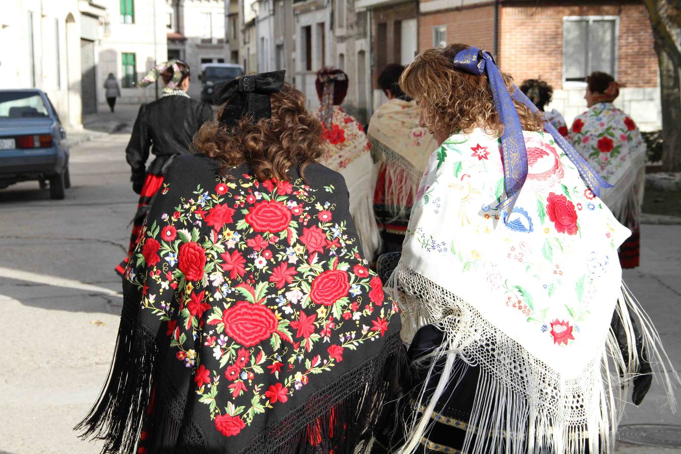 Celebración de las águedas en Campaspero (Valladolid)