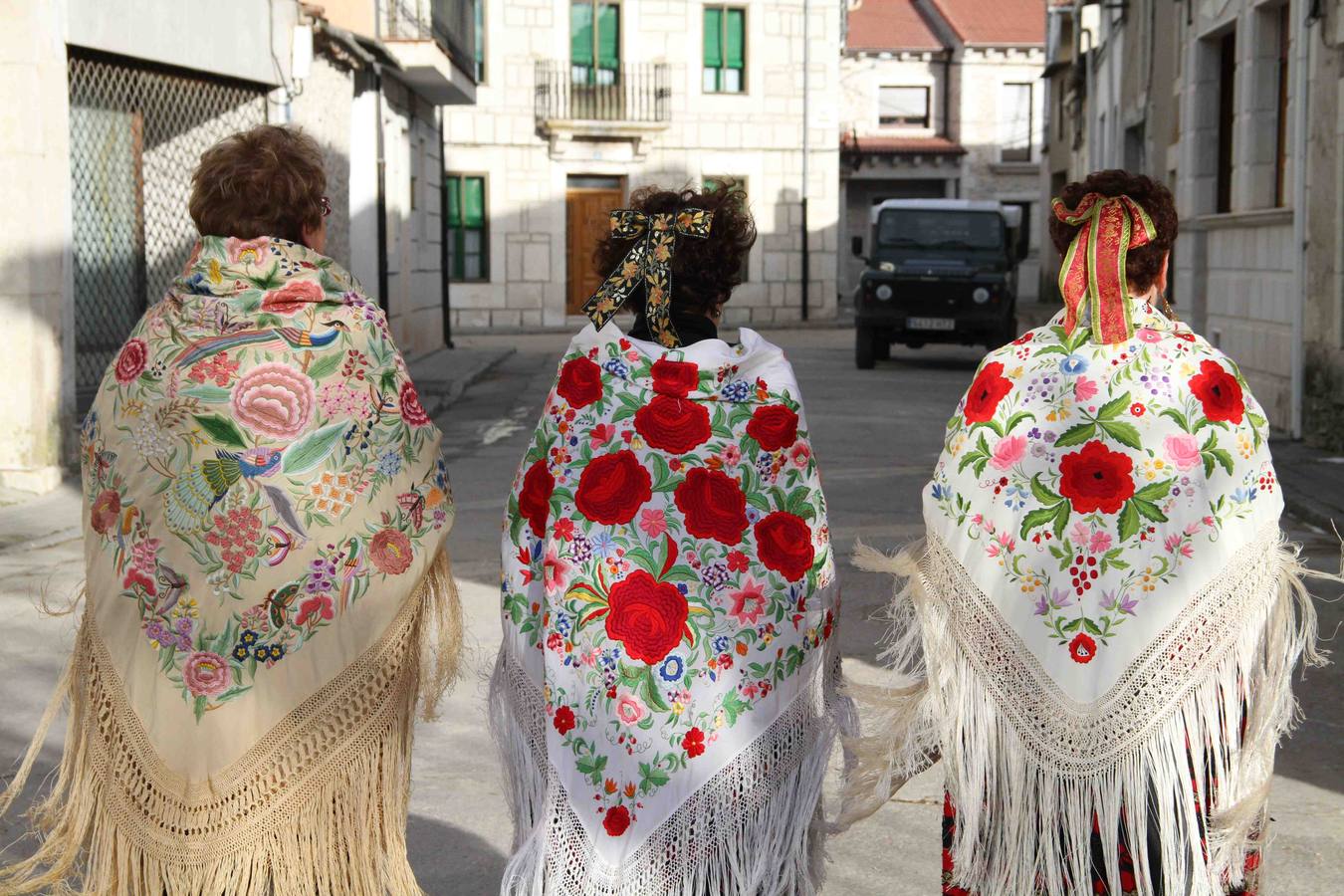 Celebración de las águedas en Campaspero (Valladolid)