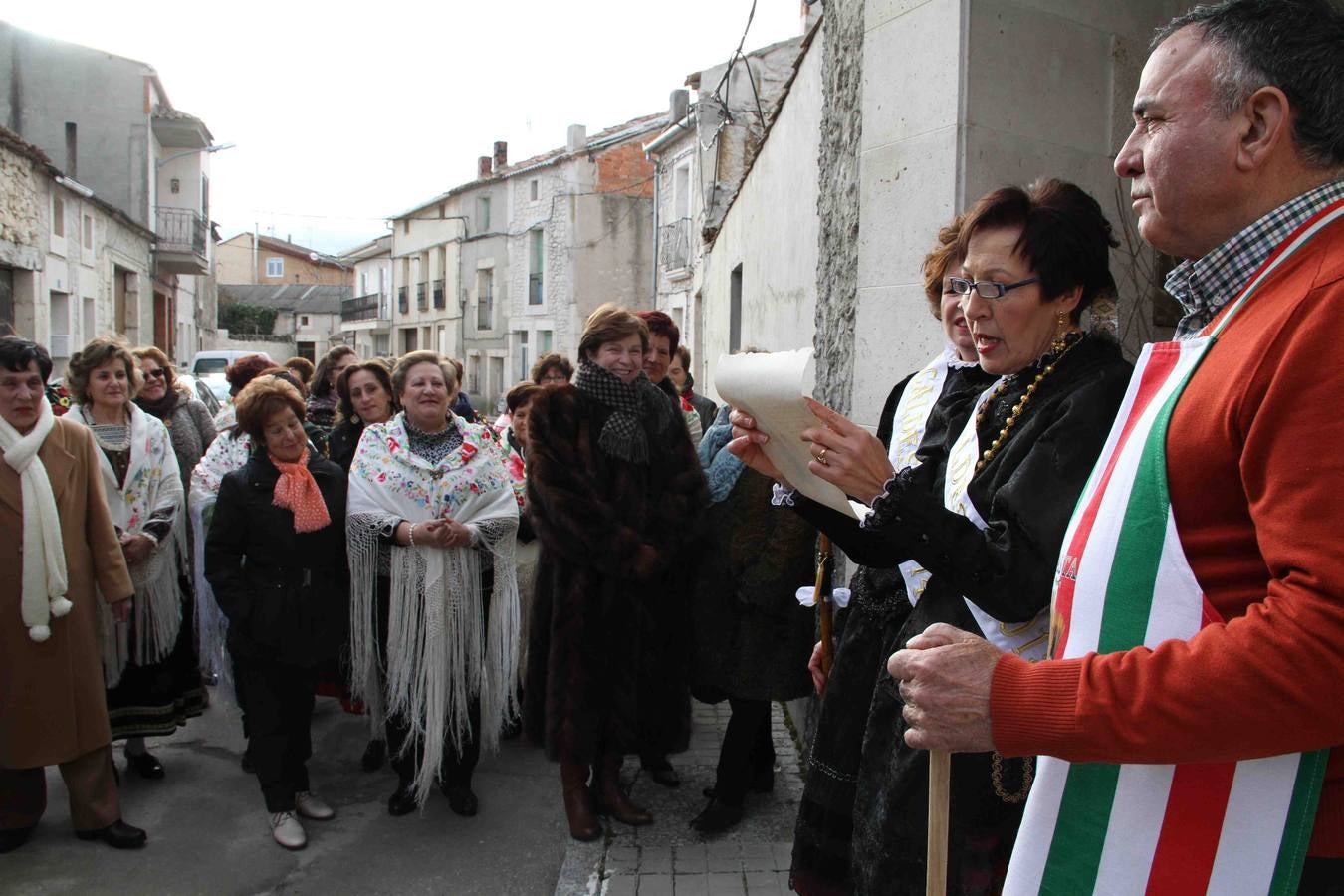 Celebración de las águedas en Campaspero (Valladolid)