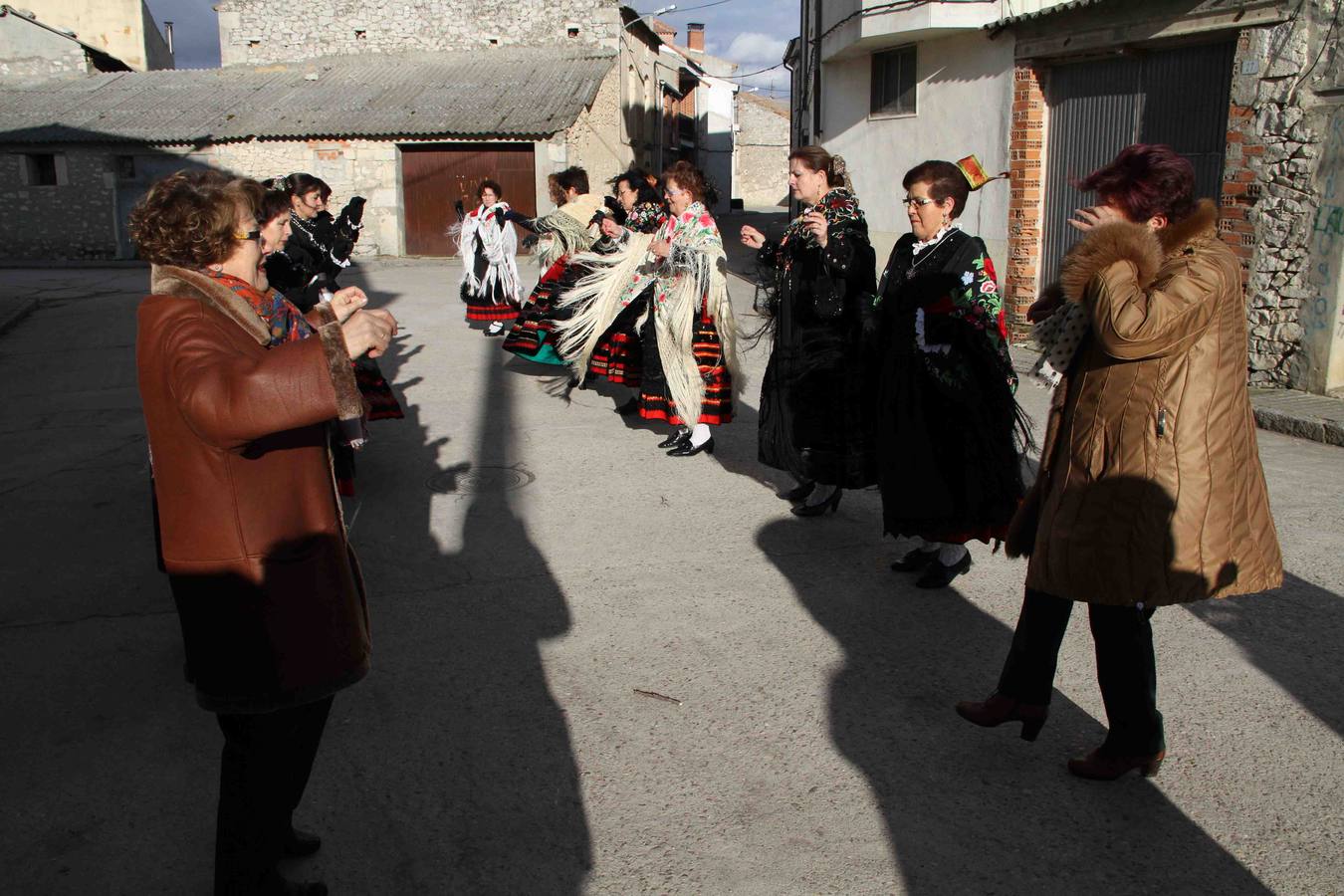 Celebración de las águedas en Campaspero (Valladolid)