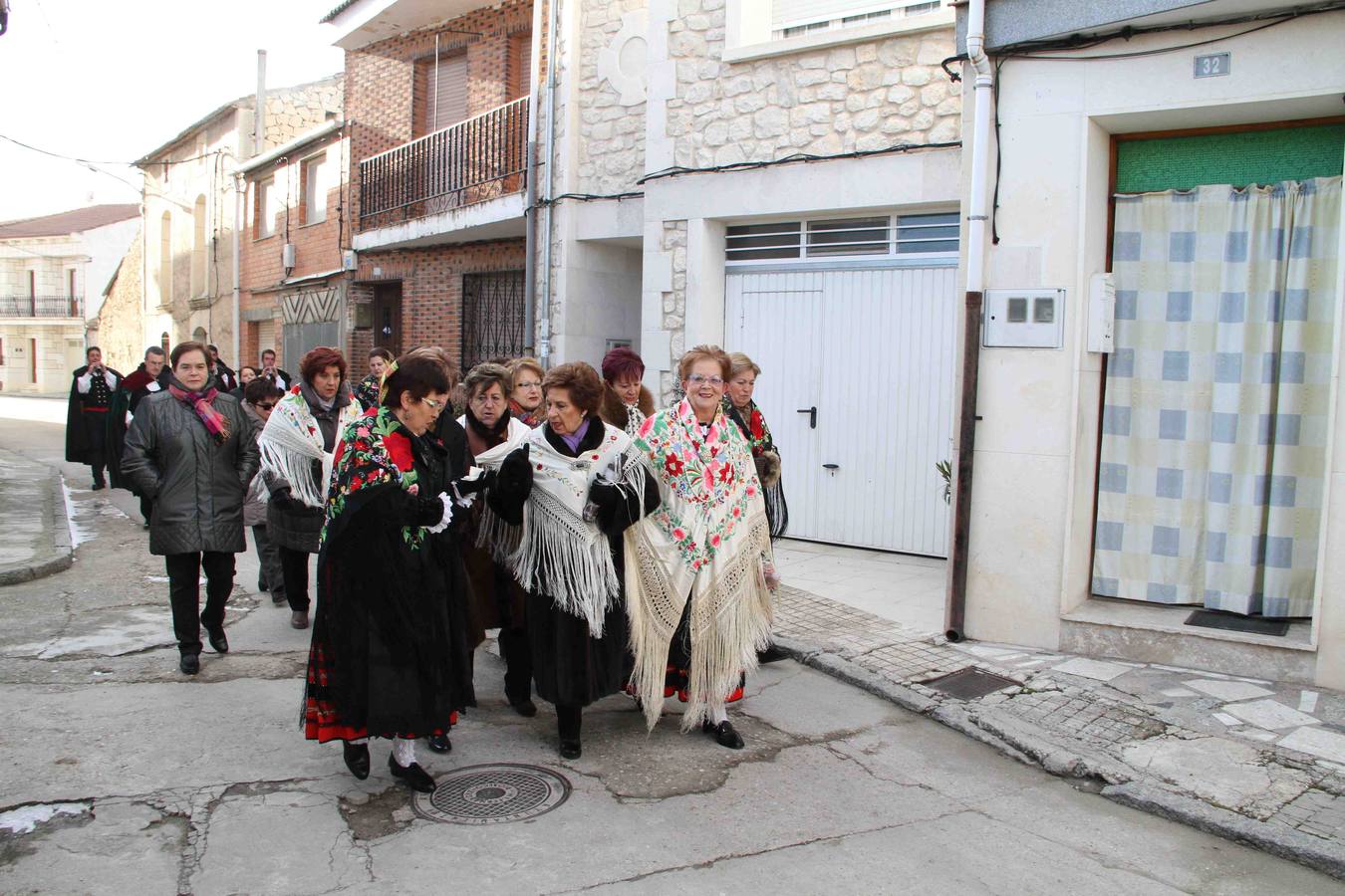 Celebración de las águedas en Campaspero (Valladolid)