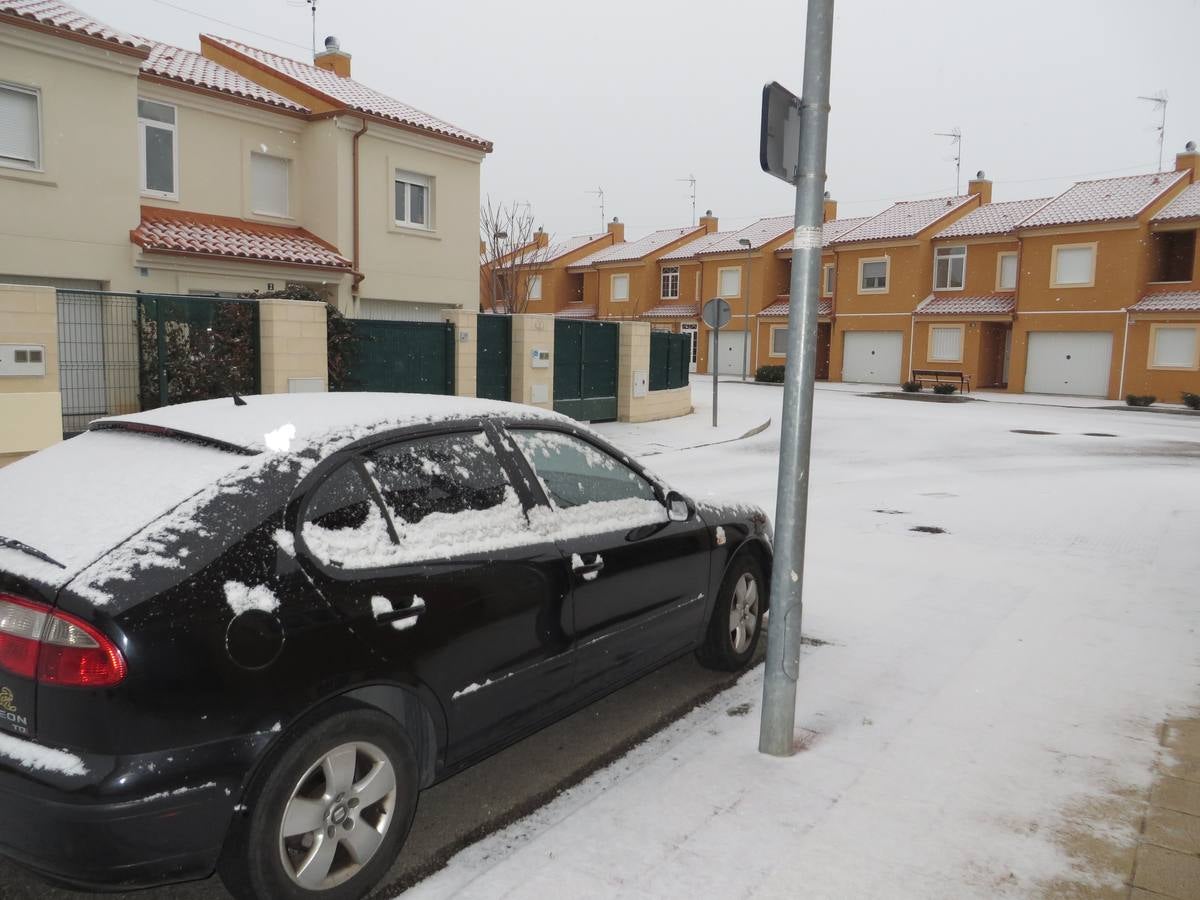 Nieve en Aldeamayor de San Martín.