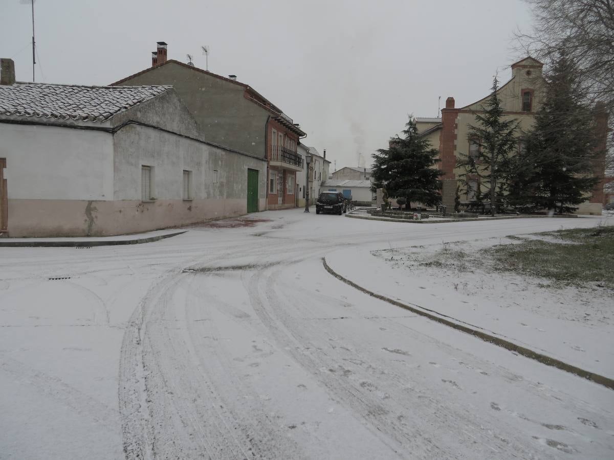 Nieve en Aldeamayor de San Martín.