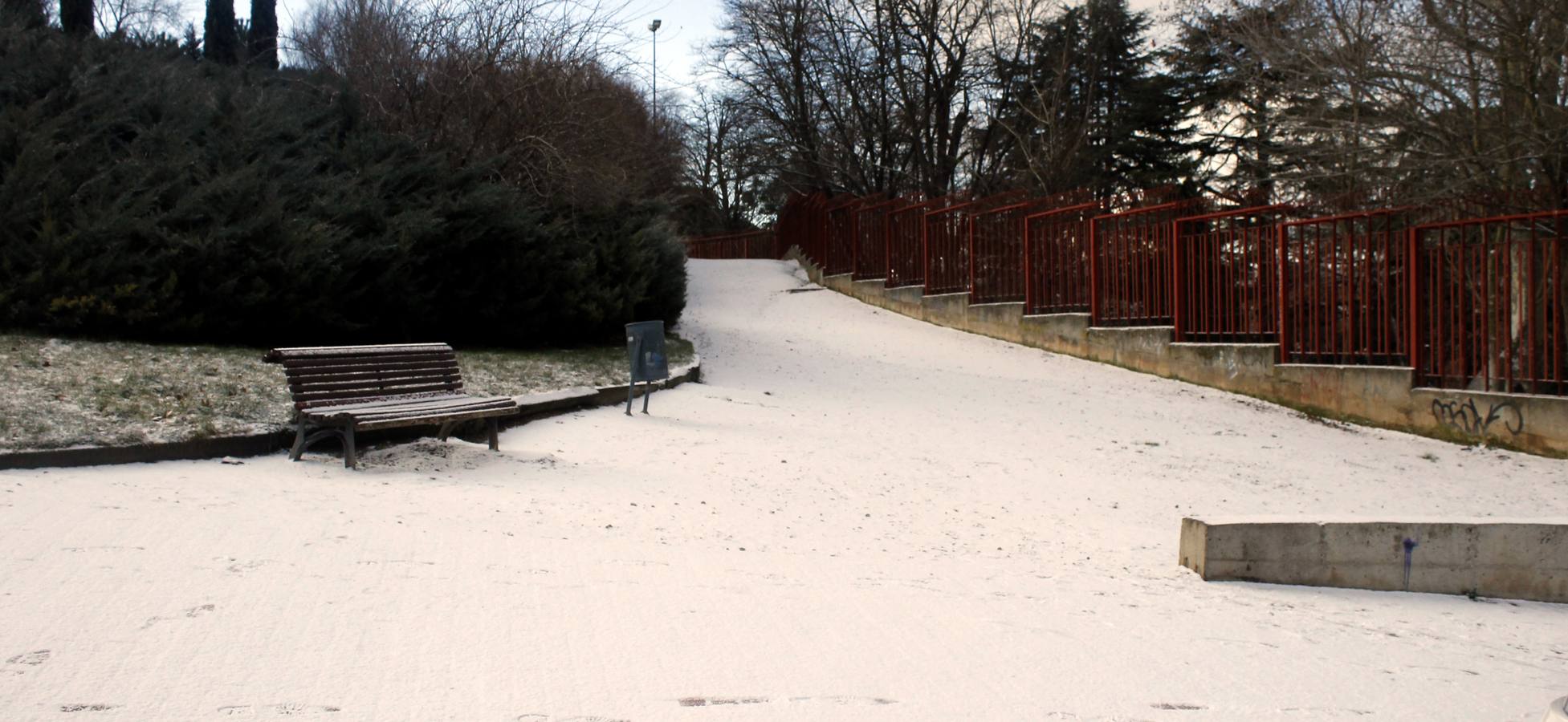 Nueva jornada de nieve en Valladolid