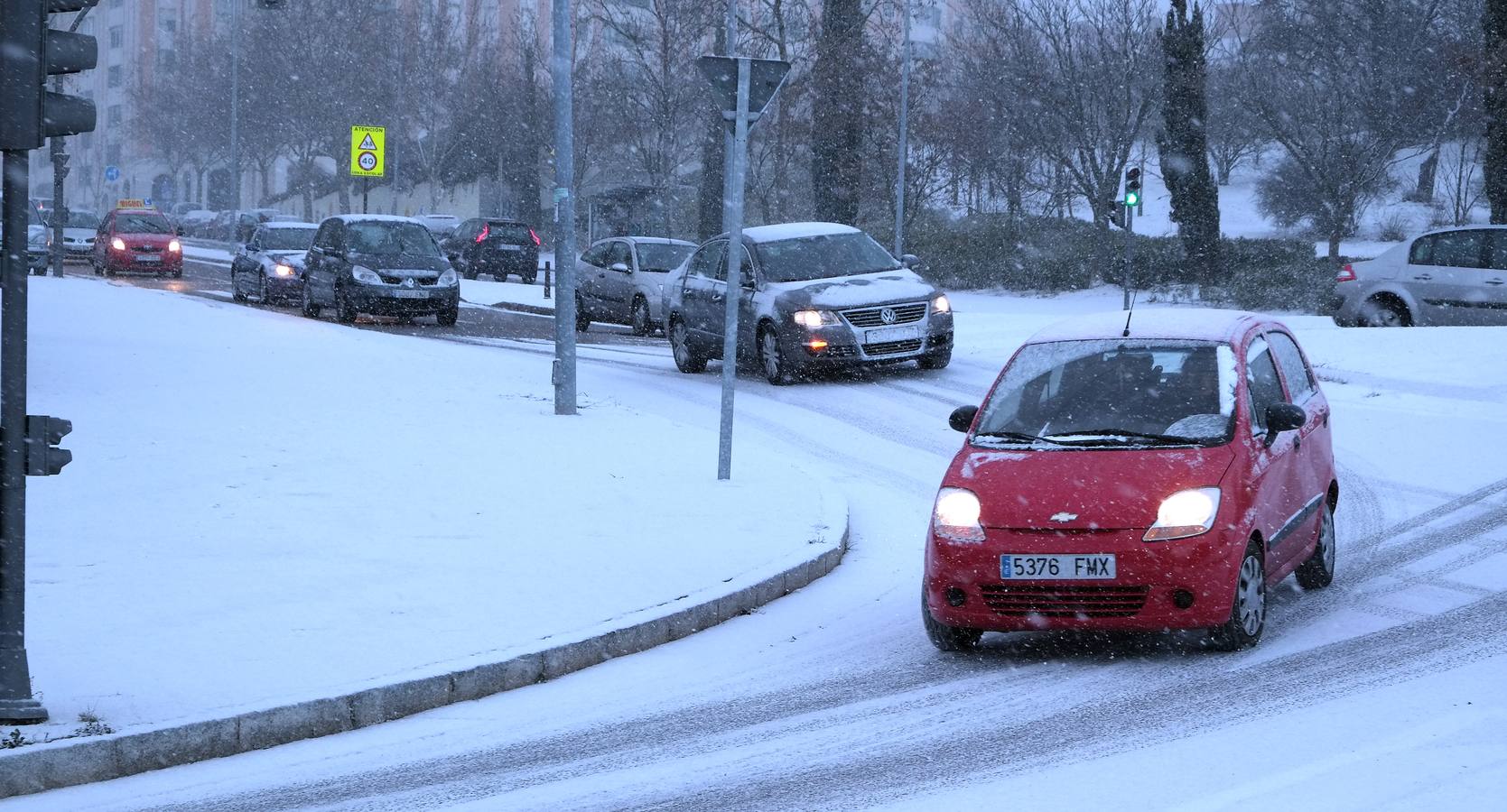 Nueva jornada de nieve en Valladolid