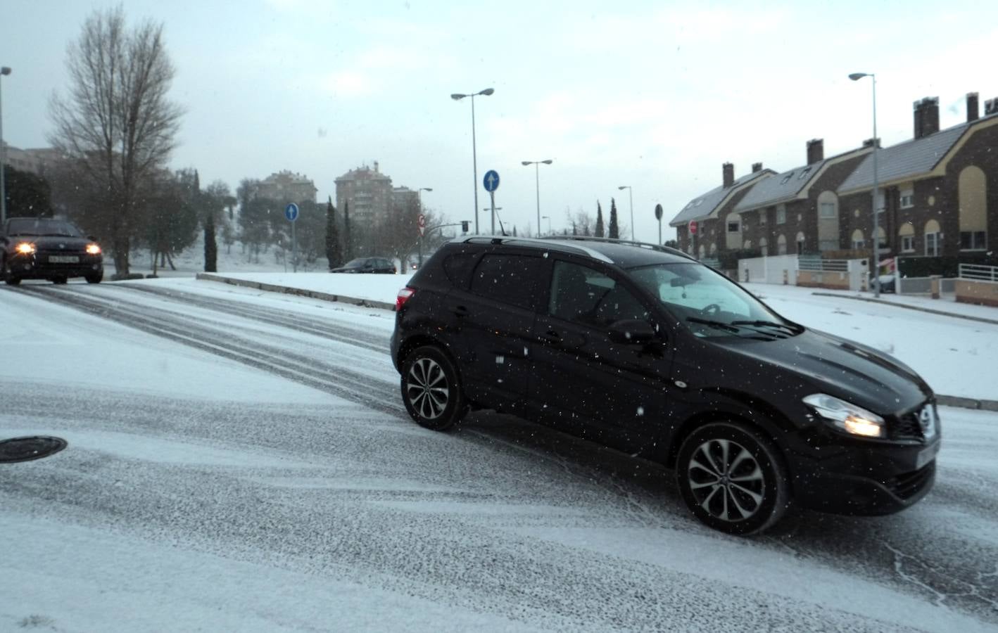 Nueva jornada de nieve en Valladolid