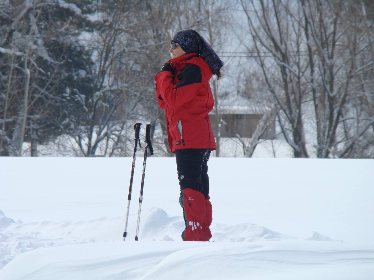 Jornada de nieve en Aguilar de Campoo (Palencia)