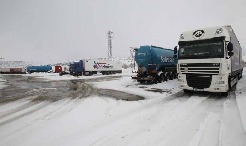 Reabierta la A-67 a todo tipo de vehículos
