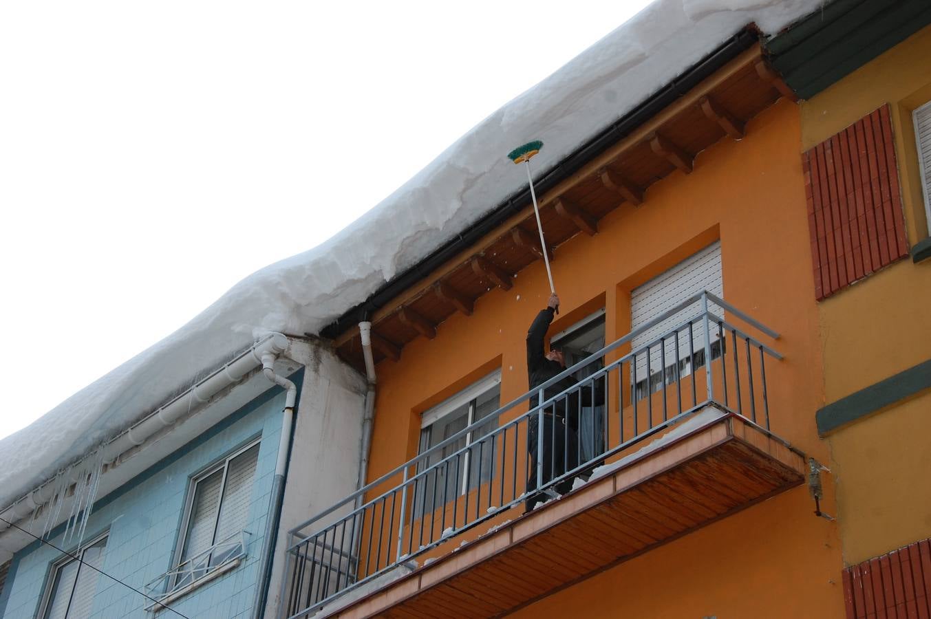 Nieve en Velilla - Ruta de los Pantanos