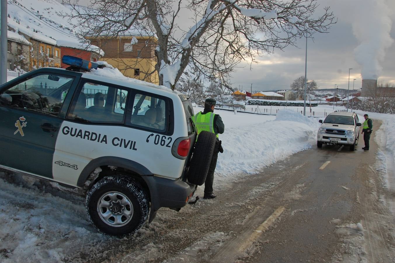 Nieve en Velilla - Ruta de los Pantanos