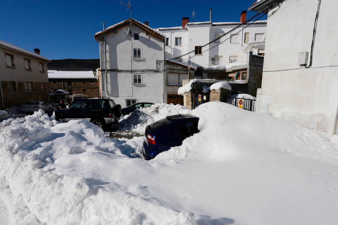 Imagen de la localidad palentina de Barruelo de Santullán.