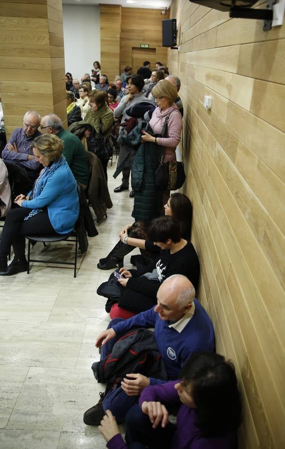 Laura Rojas-Marcos, en el Aula de Cultura de El Norte de Castilla