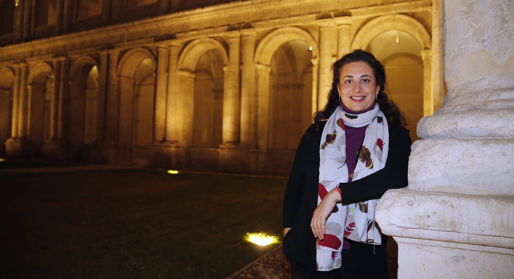 Laura Rojas-Marcos, en el Aula de Cultura de El Norte de Castilla