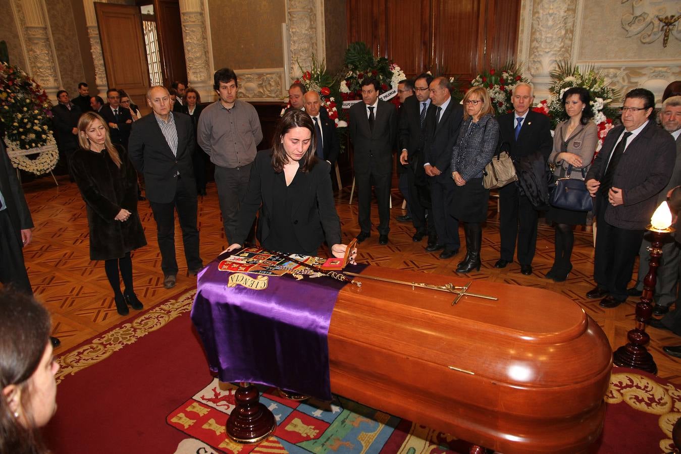 La Diputación de Palencia celebra pleno extraordinario para la concesión de la Medalla de Oro de la Provincia a título póstumo a Jose María Hernández Pérez.