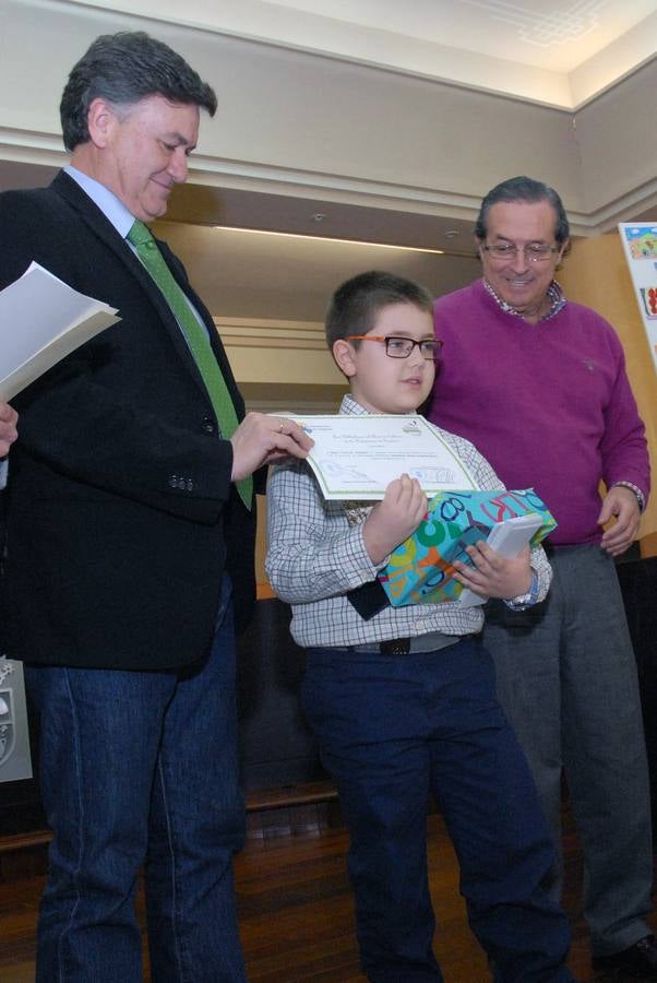 Entrega de premios del X Concurso de Marcapáginas de los Bibliobuses de la Diputación de Segovia