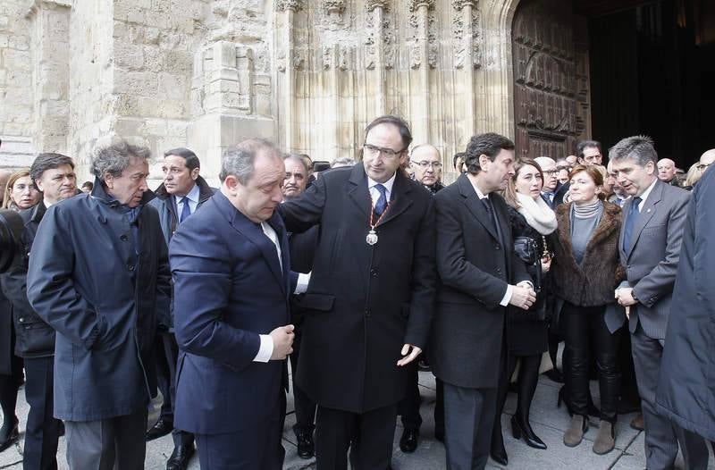 Funeral por el presidente de la Diputación de Palencia, José María Hernández (2/2)