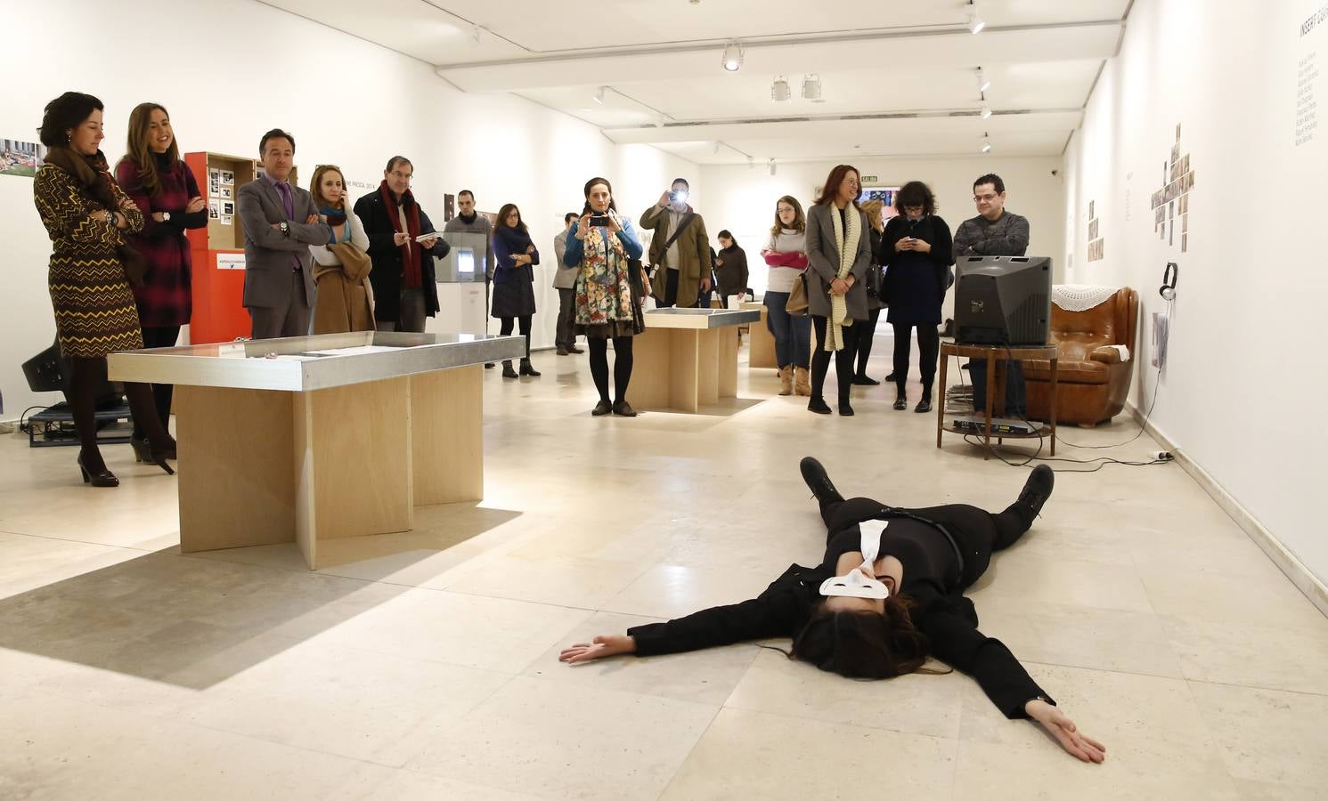 Inauguración de la exposición &#039;Arte en acción&#039; en el Museo Patio Herreriano de Valladolid