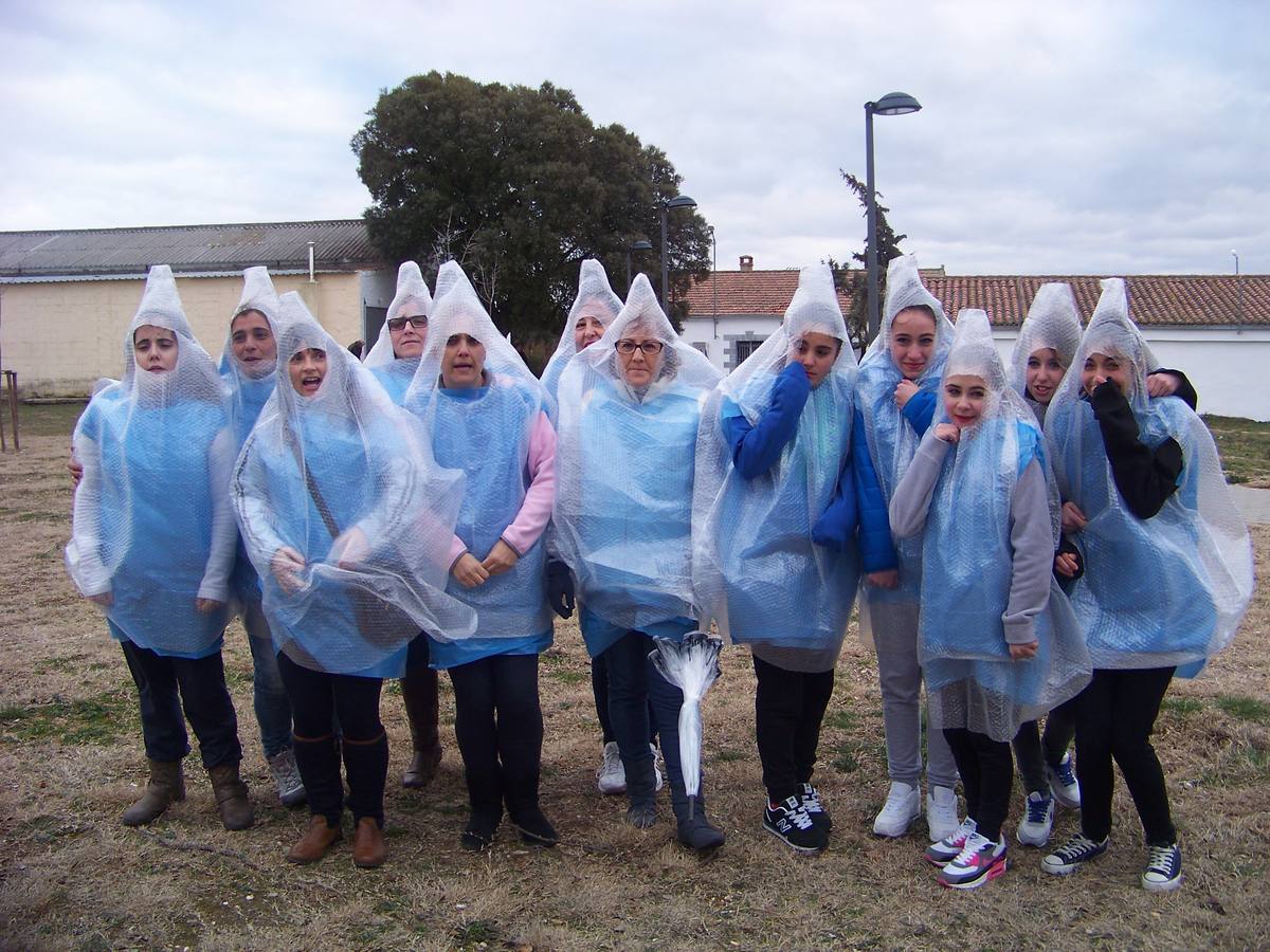 Desfile ayer en Terradillos.