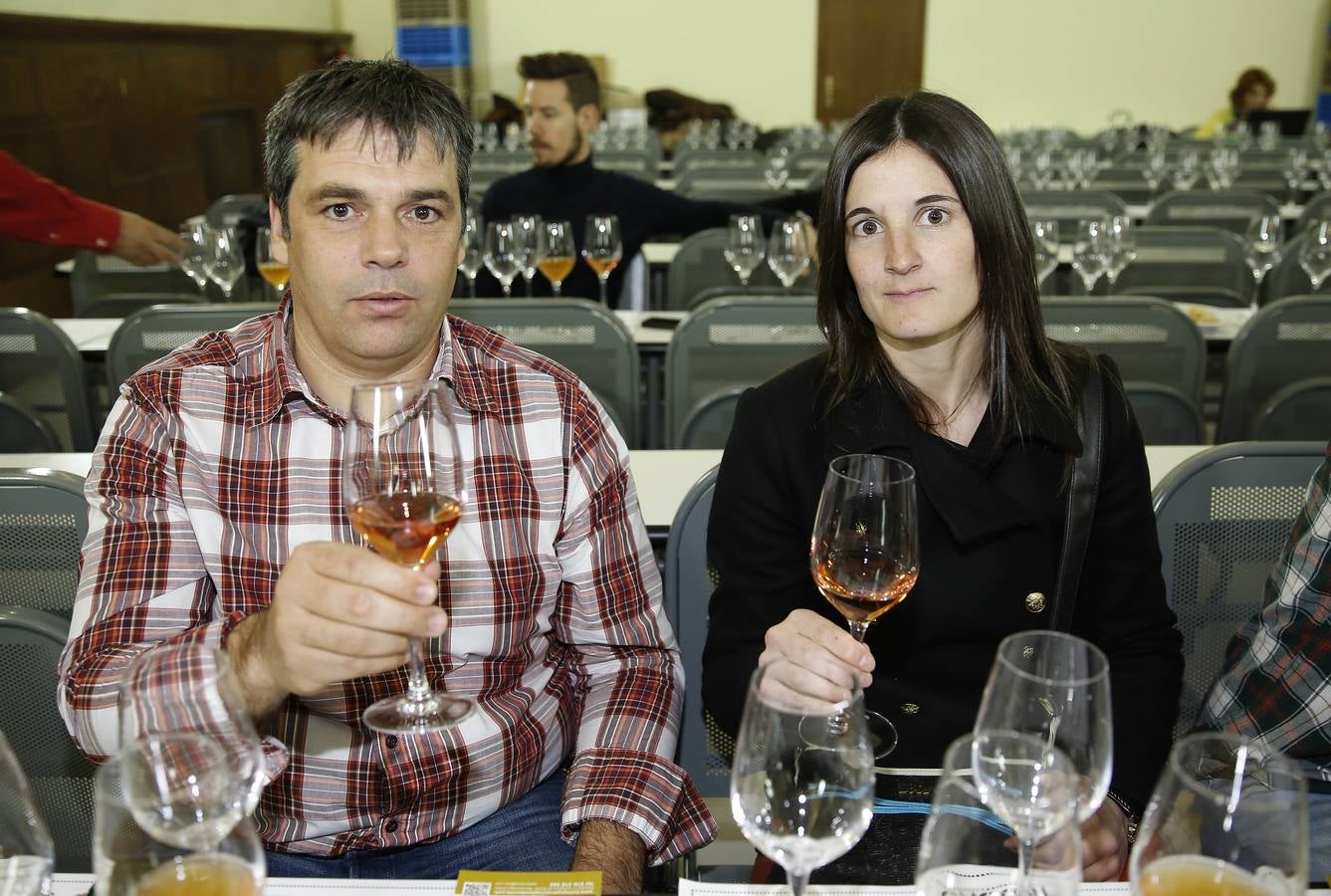 Óscar Andrino y Marta Pérez, de la Escuela de Policía de Ávila.